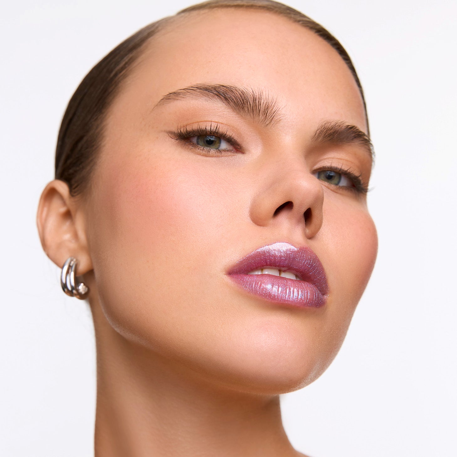 WONDER BLADING Top Gloss - Blue Glitter