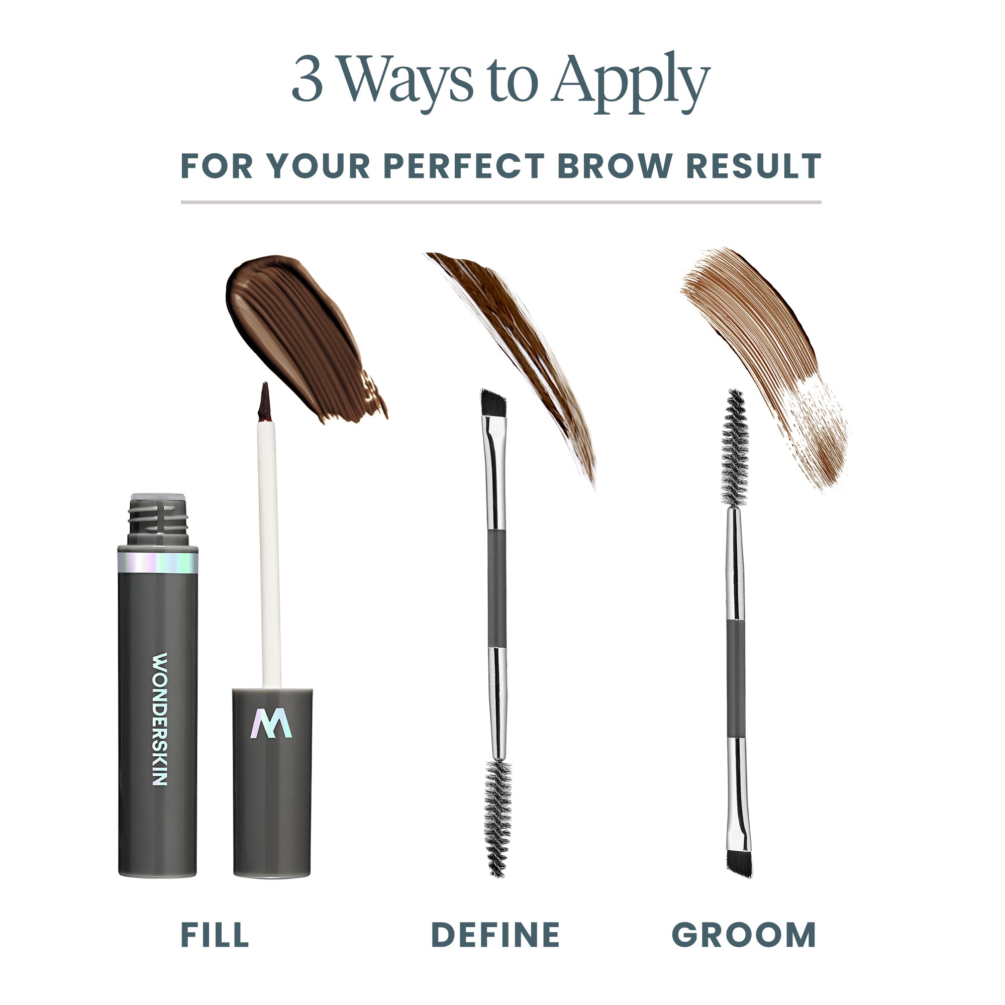Wonder B WONDER BLADING Dream Brow Gel-Serum – Wonderskin EU